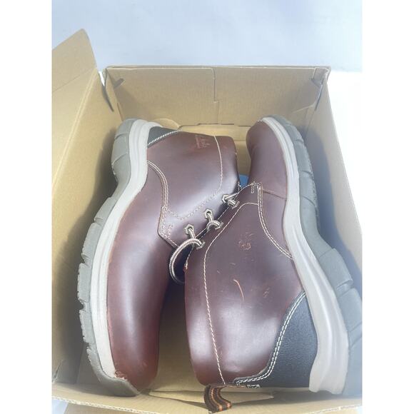 Clarks Boots Mens Size 9 Brown Leather Walpath Chukka Waterproof New Box main image 5